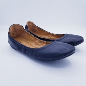 Lucky Brand Black Echo Ballet Flat, size 6